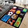 Sports games and athletic competition carpet Yoga living room room decor children's crawling mat doormat area rug games mat