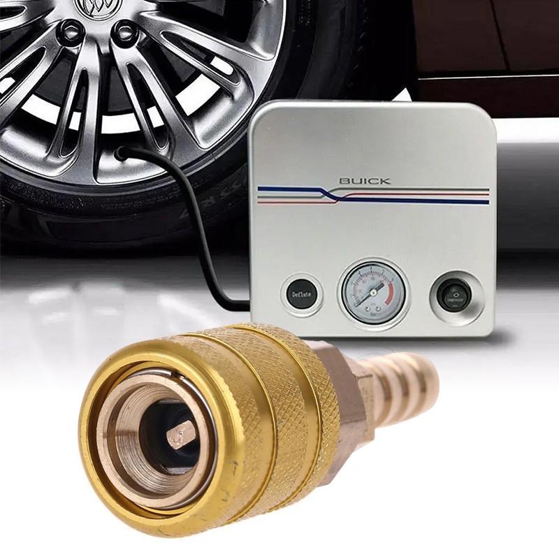 8mm mosiężny zacisk zaworu opony zacisk dyszy pompy szybkie podłączenie uniwersalny uchwyt pneumatyczny pompa inflatora Adapter złącze gwintowane