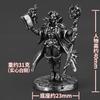 Weißmessing Blutmond Dämon Skelettkönig Miniaturfigur Handgefertigte Brettspielfiguren Auto Schreibtisch Ornament Sammlerstück Spielzeug