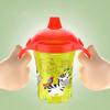 Child Water Bottle Cartoon Printed Baby Duckbill Cup Anti-Choked Kids Learning Drinking Water Leakproof Cup With Spout 260Ml