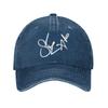 SZA Signatur Baseballkappe Vintage Used Gewaschen Snapback Hut Unisex Outdoor Aktivitäten Verstellbare Passform Kappen Hut