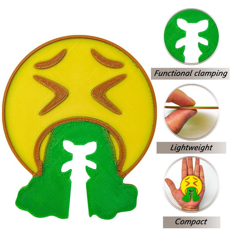 

Эмодзи Рвота Многофункциональный Органайзер для Кухни для Свежего Хранения Зажим для Герметизации 1PC