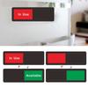 Self adhesive Reminder Signs Acrylic Door Slider Signs Durable Hotel Bulletin Board  Hotel
