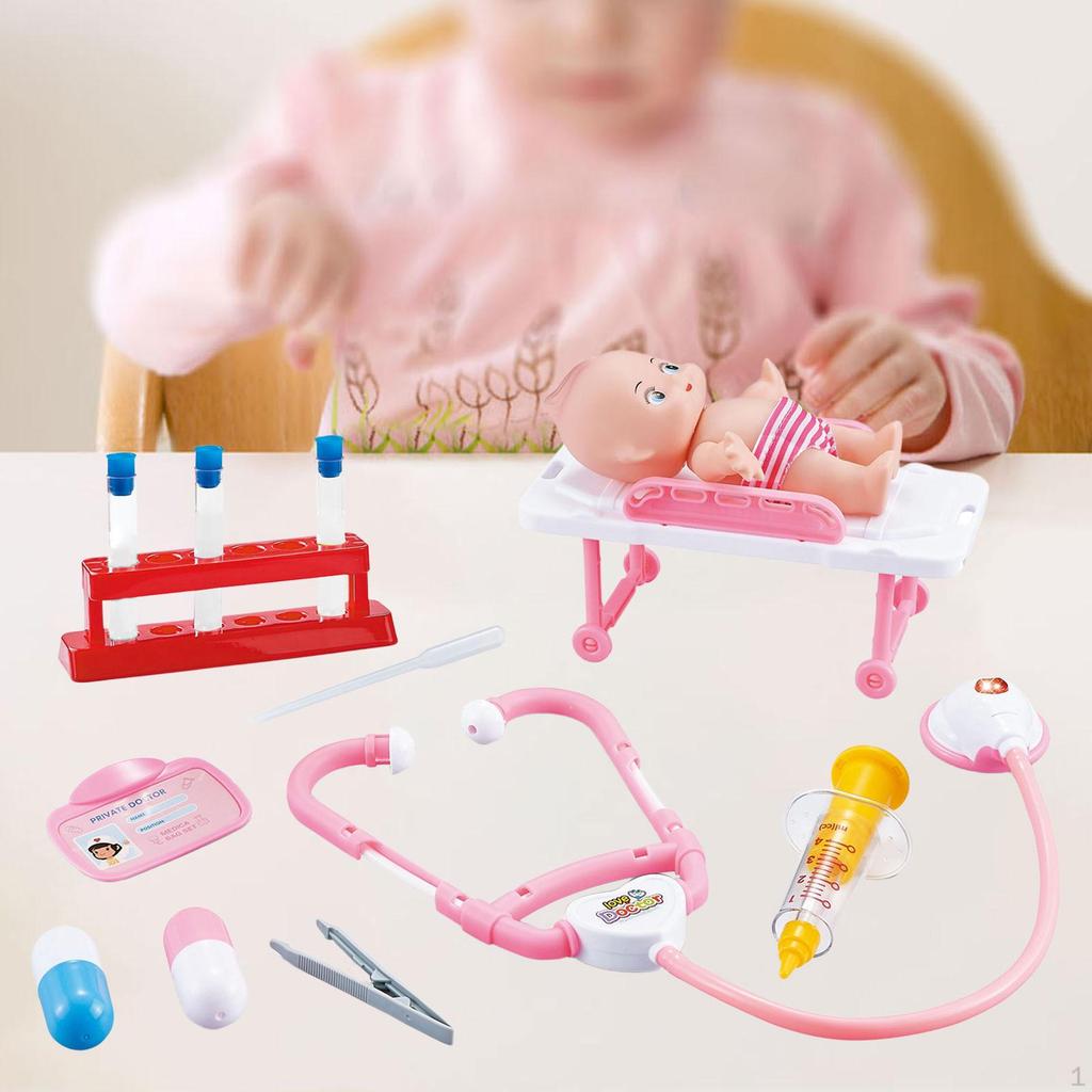 Pretend Doctor Playset Early Educational for Children Holiday Gift Party Favor