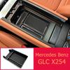 Für Mercedes Benz GLC Coupe X254 GLC200 GLC300 GLC43 AMG Line 2023-2026 Auto Mittelkonsolen-Armlehnen-Aufbewahrungsbox Kleinteile-Verpackung