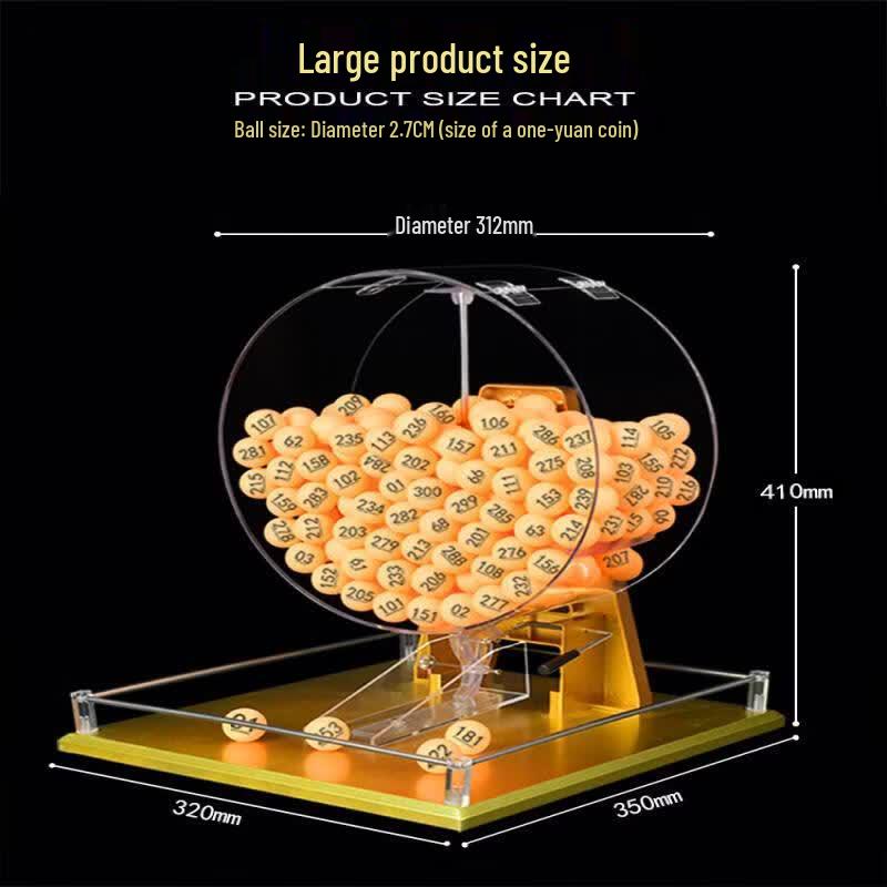 Manual Lottery Turntable