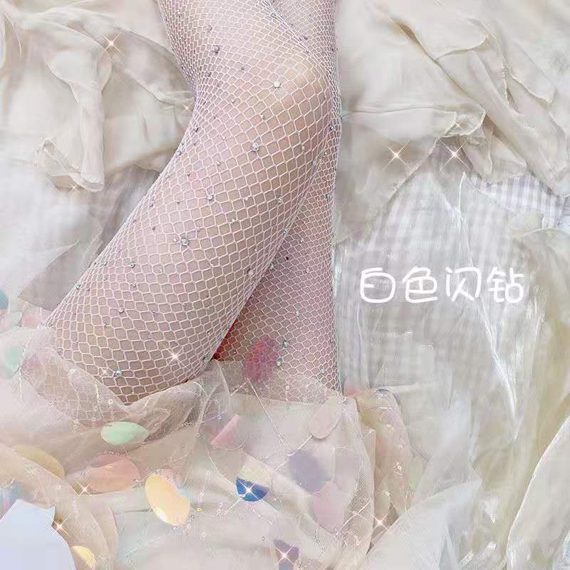 Butterfly lace romantic stockings, jumpsuits, women's net stockings, cute and sexy calves, pure desire uniform, seductive props, sleeping net clothes
