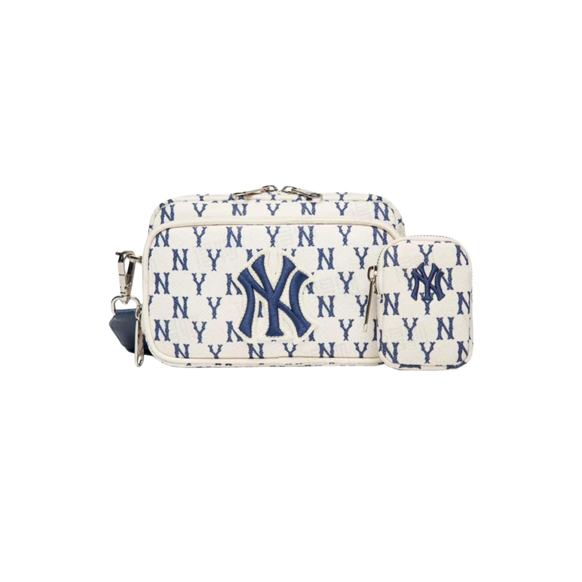 

Сумка кросбоді для камери MLB: Нью-Йоркський принт по всій поверхні, Маленький квадратний, Модний студентський стиль 18*5.5*11.5 cm