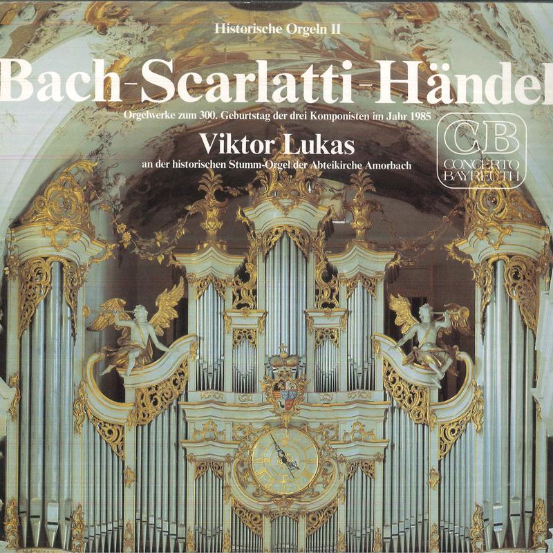 

LP Record VIKTOR LUKAS Historische Orgeln II CB16005 CONCERTO BAYRE Germany Classical Used