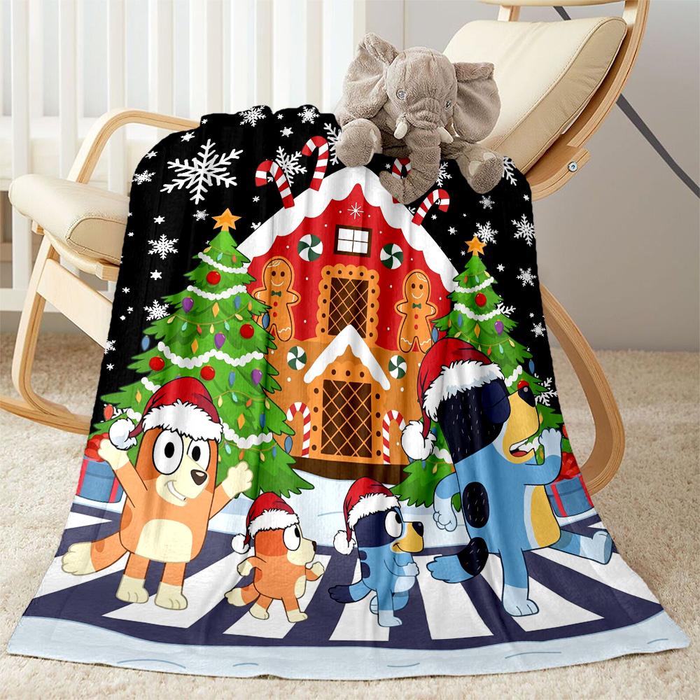 Happy Animal Adventure Blanket Soft & Cozy Suitable for Bed Picnics Office Chair for All Seasons Modern Style Best Holiday Gift for Friends Family