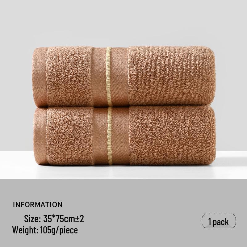 Pure Cotton Jacquard Washcloth: Thick, Absorbent Bath & Face Towel