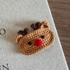 Cute Wool Christmas Hairpin Christmas Elk Socks Festive Atmosphere BB Clip Bangs Clip Side Clip Hair Accessories