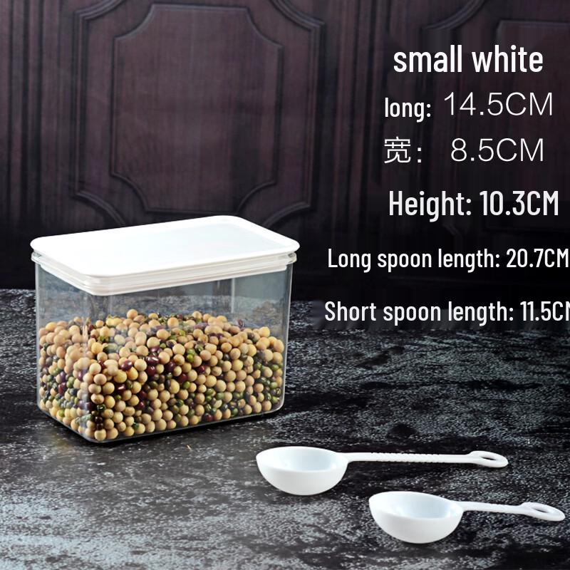 Durable PC Plastic Sealed Storage Jar for Milk Tea Powder
