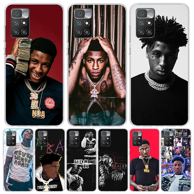 YoungBoy Never Broke Again Case Phone Cover for Xiaomi Redmi 13 13C 14C 12 12C 10 10C 10A 9 9C 9A 9T 8 8A 7 7A 6 Pro 6A K70 K60