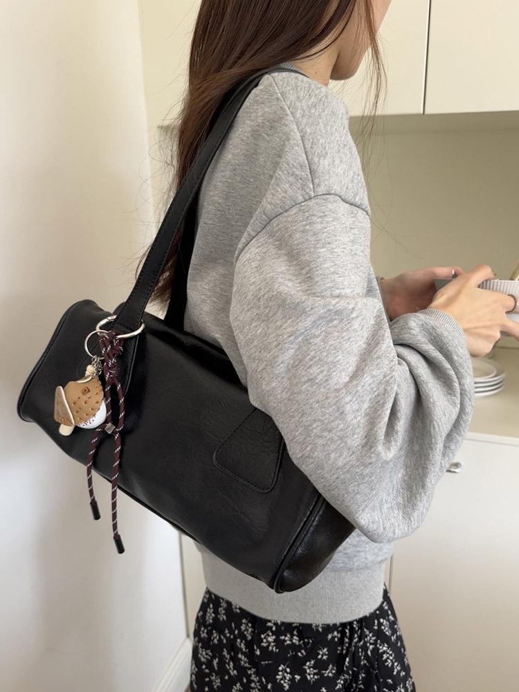 New Trendy Versatile Women's Shoulder Bag Korean Ins Retro Underarm Bag Commuter Casual Portable Baguette Bag