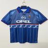 06 Champions League Final Edition AC Mailand Retro Trikot Nr. 22 Kaka 95-96 Heim Lang Kurzarm Klassisches Fußballtrikot