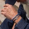 Pig & Hen Lobster Larry Bracelet - Navy X Silver