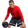 Anta Solid Color Print Chinese Characters Crew Neck Sweatshirt Men Tops Black 152011718-3