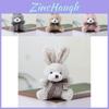 Adorable Small Bunny Plush Toy Cute Rabbit Doll Soft Purse Charm Gift