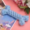 Cartoon Animal Shape Pure Manual Weaving Pet Cotton Rope Biting Chewing Molar Toy for Dogs