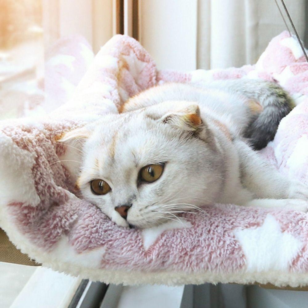 Hanging Shelf Cat Hanging Beds Window Seat Suction Cup Cat Nest Washable Pet Hammock Bed Kitten