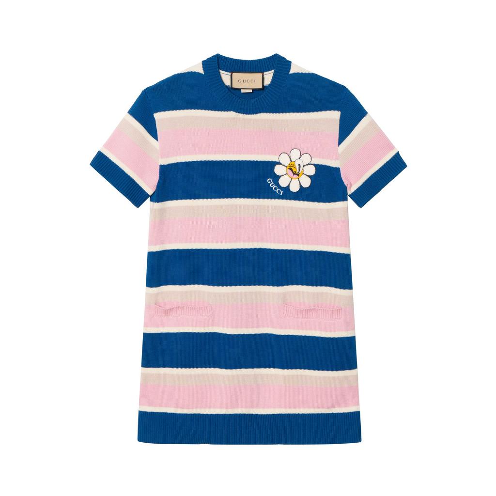 Gucci SS24 Short Sleeved Dress Women's Multicolor 782228-XKDZ1-4915
