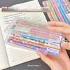 10Pcs Colorful Cartoon Capybara Pens Quick-Drying Neutral Pens Cute  Color Pen Office Supplies Student Stationery Gifts