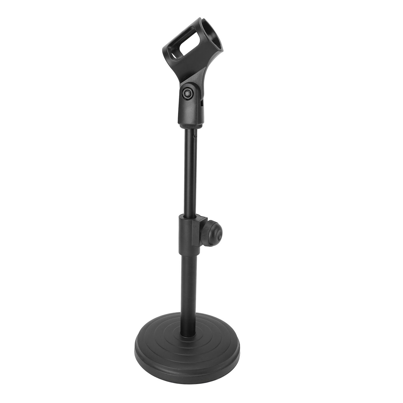 

Настольная микрофонная стойка с зажимом и основанием, регулируемая высота, подъемный держатель для микрофона