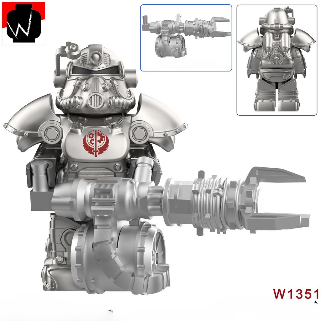 W1360-W1364 Game Popular Creative Mini Assembled Building Block Action Figures Plastic Kid's Educational Toys