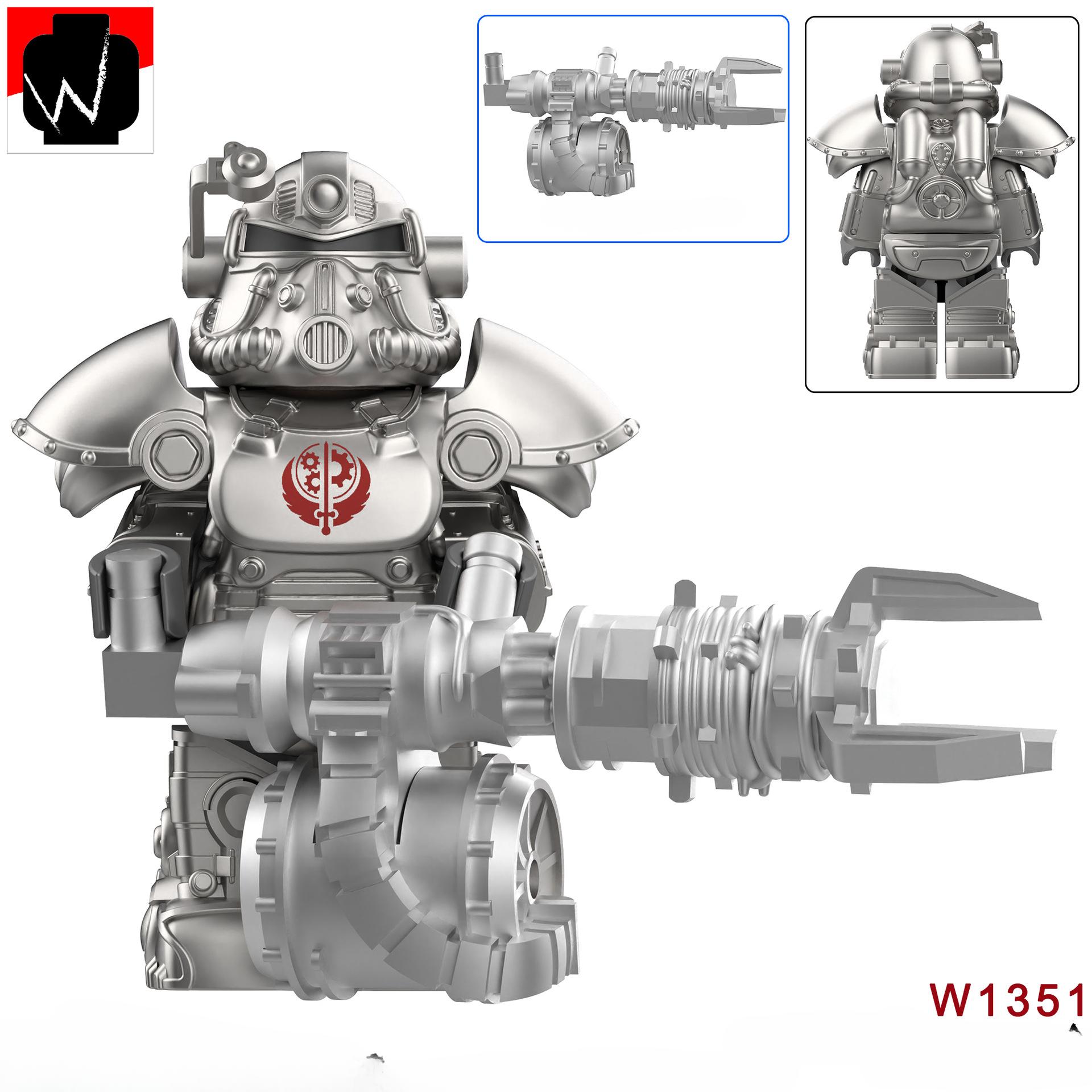 

W1360-W1364 Гра Популярні Креативні Міні Збірні Будівельні Блоки Фігурки Пластикові Дитячі Розвиваючі Іграшки