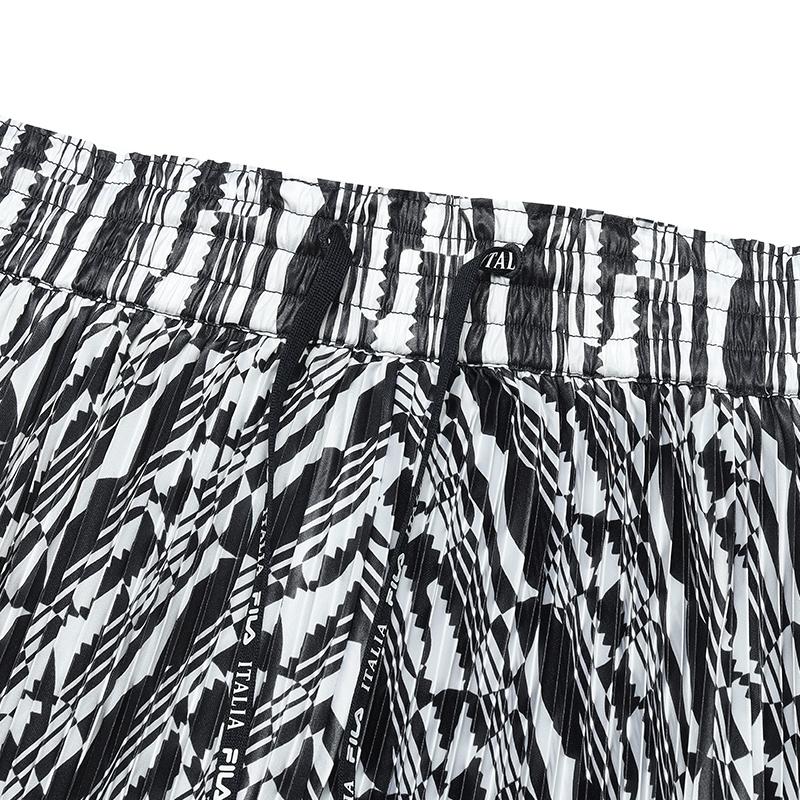 New FILA Casual Long Skirts Unisex All Over Print F11W424317FZA