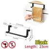 1pc Wall-Mounted Kitchen Cabinet Towel Rack - Space-Saving Dishcloth Holder for Home and Bathroom No Drilling Require