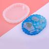 Round Oval Heart Listing Mold Epoxy Silicone Mold Jewelry Casting DIY Crafts