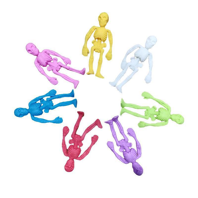 Skull Lala Music TPR Soft Glue Decompression Toy for Halloween Pranks