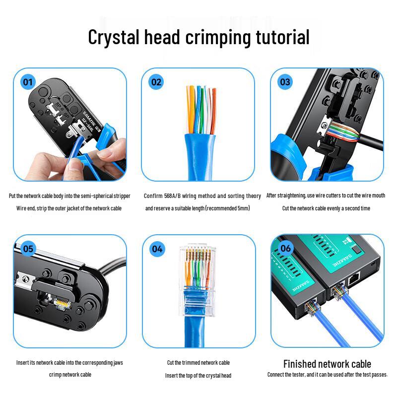 Shanze SZ-568L Network Cable Crimper
