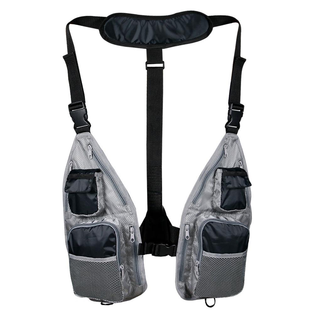 Quick Dry Fishing Waistcoat Multiple Pockets Fly Fishing Vest Fishing Vest  Outdoor Enthusiasts