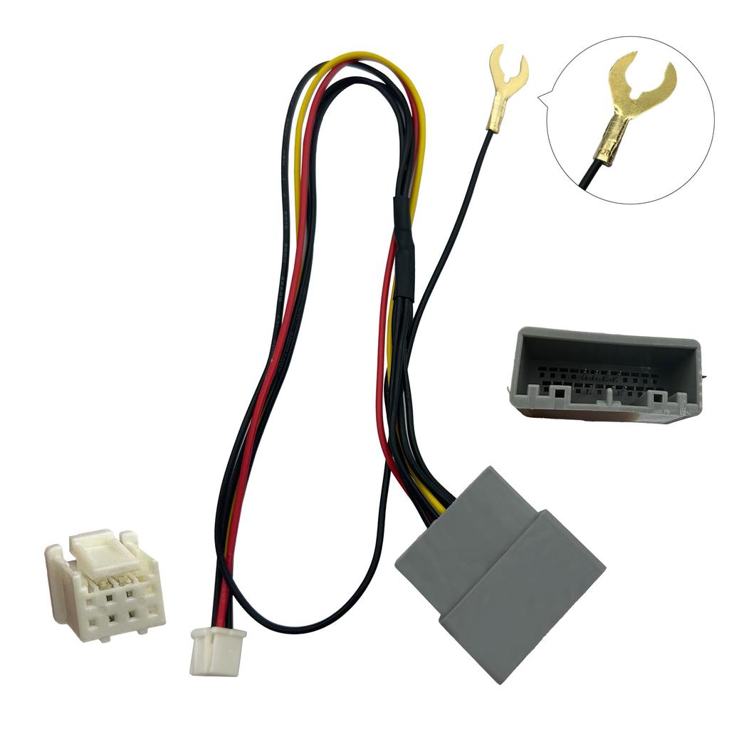 OTORAM Kompatibel mit Original Honda Rückfahrkamera [24-poliger Stecker] Verbunden mit Pioneer Navigationssystem [KJ-H203BC Äquivalent]