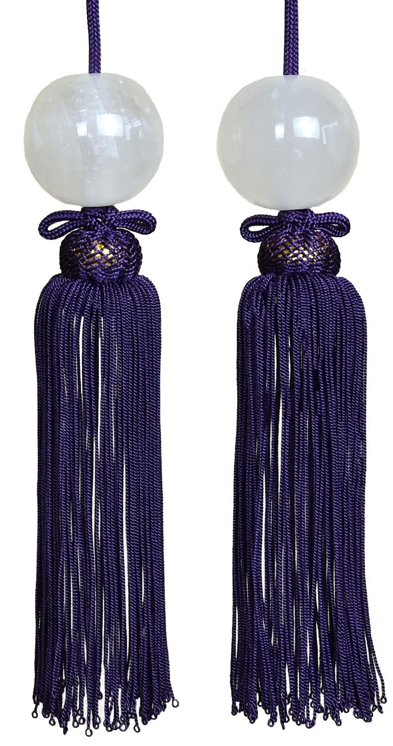 

Подвеска-колокольчик из оникса, круглые бусины, оникс, висячий свиток, украшение (Кисточка Фиолетовая)