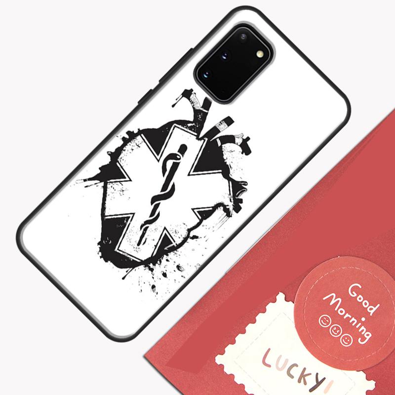 EMT EMS Medical Phone Case For Samsung Galaxy S25 S26 Ultra S20 S21 S22 S23 S24 Plus S9 S10 S25 FE Cover Shell