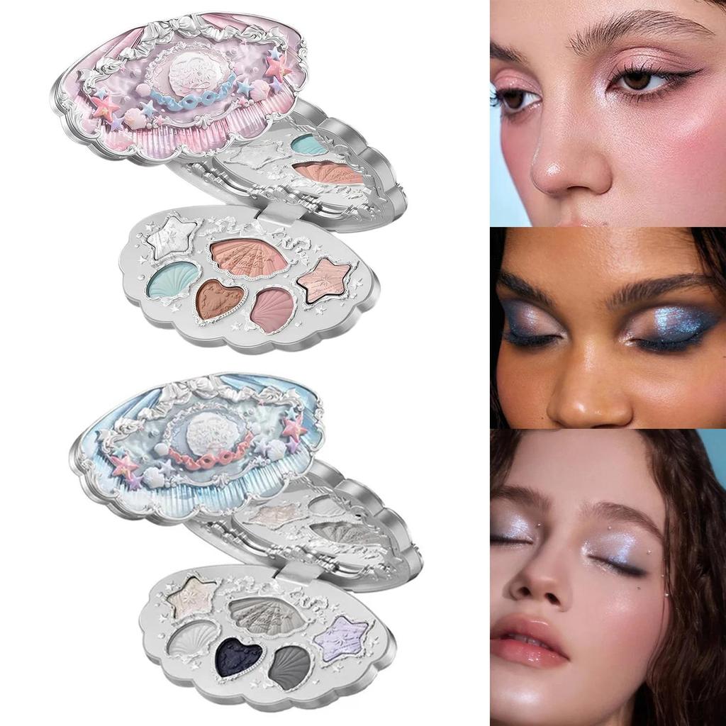 Flower Knows Shell's Jewel Collection 6-Color Makeup Palette