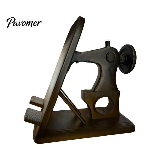 Sewing Room Organization Accessories Machine Phone Stand, Creative Desk Holder for Cell Tablet, Desktop Stand Drawing Notes Hands Free Mount Crafting