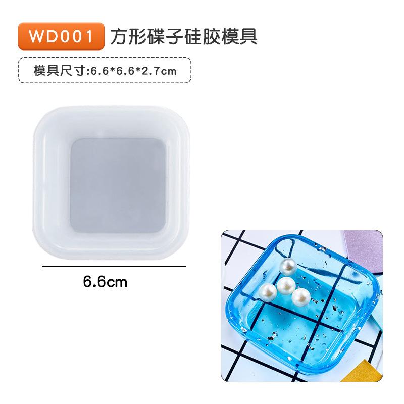 29 Styles Tray Gypsum Mold Diy Resin Mold Silicone Mold Fruit Disc Tea Plate Coaster Making Molds
