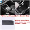 Auto AC Air Vent Outlet / Gear Shift / Glass Lift Button Panel Cover Trim For Haval H6  - 2024 Carbon Fiber Look Accessories