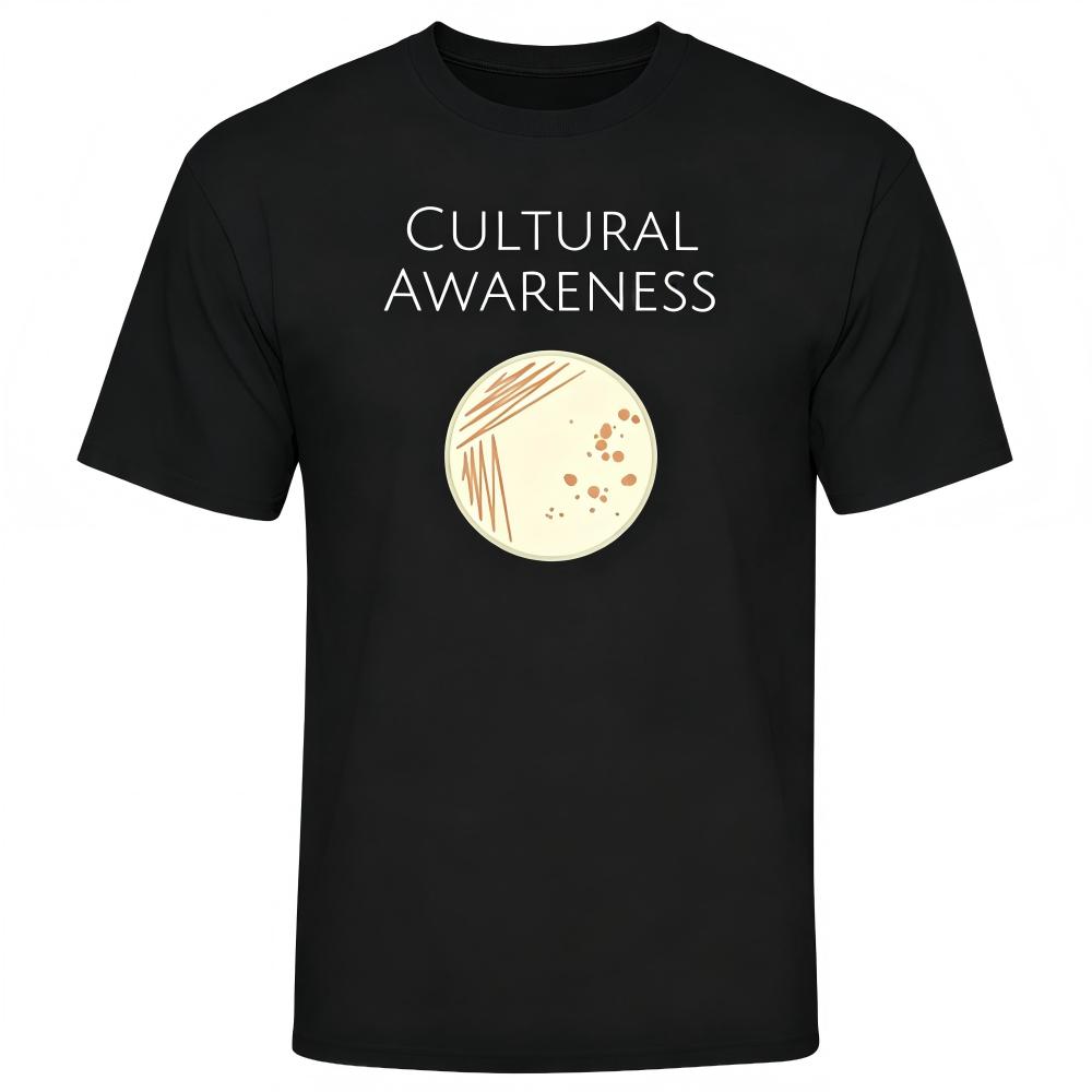 Cultural Awareness Graphic Print Men's Casual T-Shirt