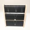 Solid Wood Three-Tier Necklace Stand - Jewelry Display and Storage Hanger