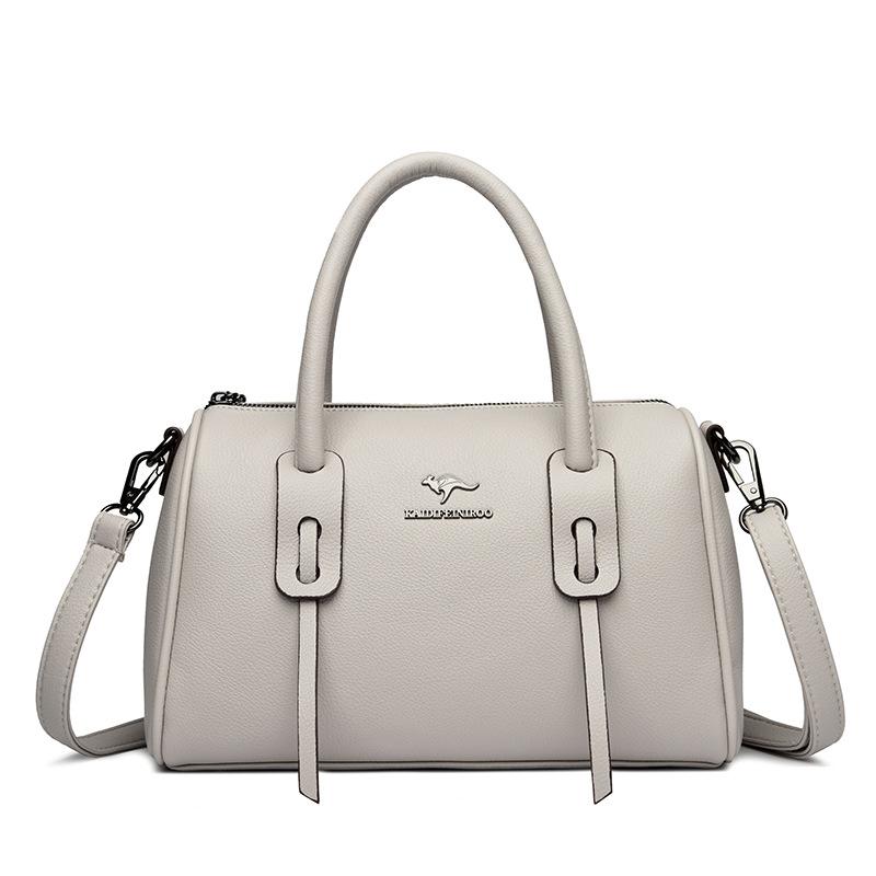 Stilvolle Boston Damentasche Große Kapazität Eine Schulter Tragbare Pendlertasche