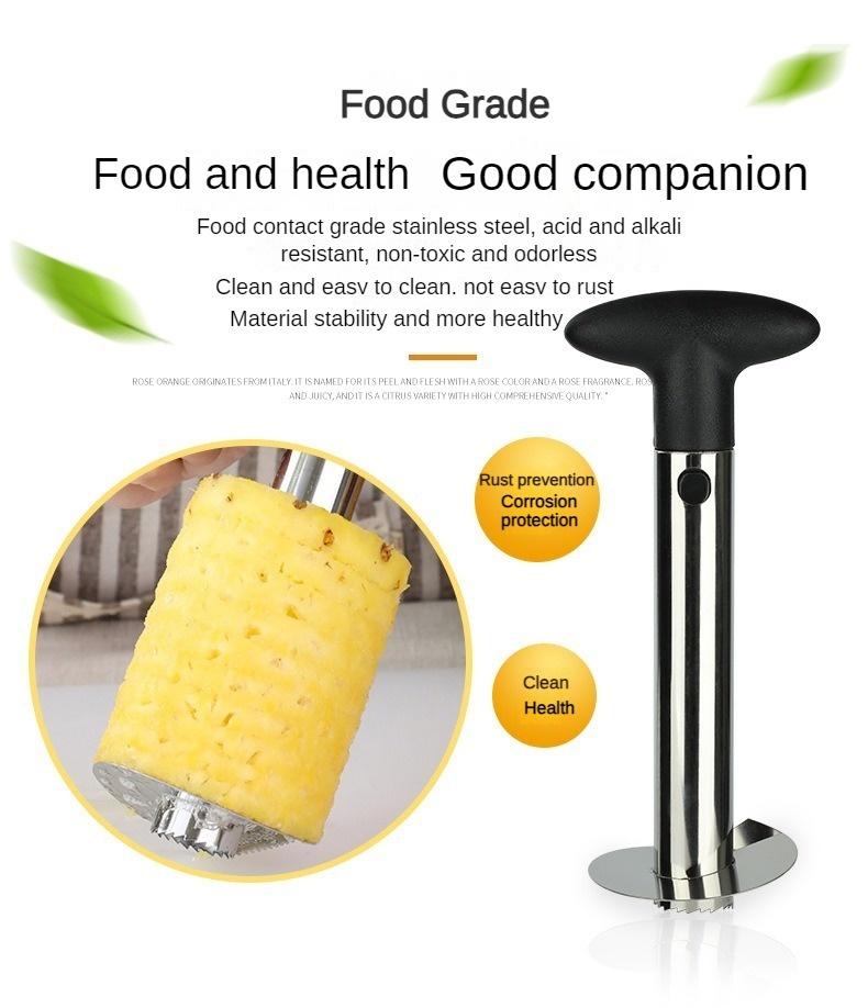 1PC Fruit Pineapple Corer Slicers Peeler Knife Kitchen Tool Stainless Cutter Best Selling Pineapple Slicers Fruit Knife Slic