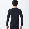 Li Ning Comfortable Casual Round Neck Simple Autumn Winter Fleece Breathable Fitness Shirt Men tops LNXY029-1