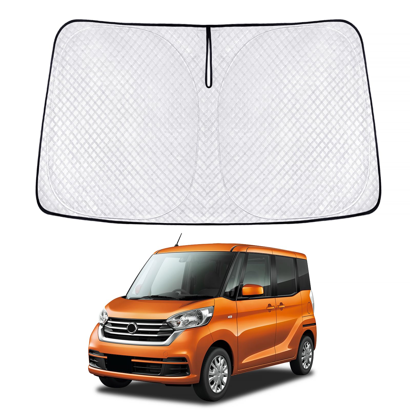 

New Dayz Roox B4 Series 2nd Windshield Car Shade UV Car Privacy Custom Part Sunshade, Generation, Vehicle-Specific Sunshade, Shade, Curtain,