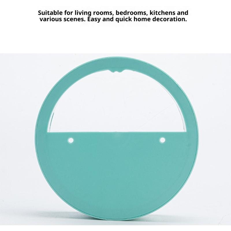 Wall Mounted Plant Hanging Container Easy No Tool Setups Ideal For Green Decoration Vertical Gardening In Compact Area